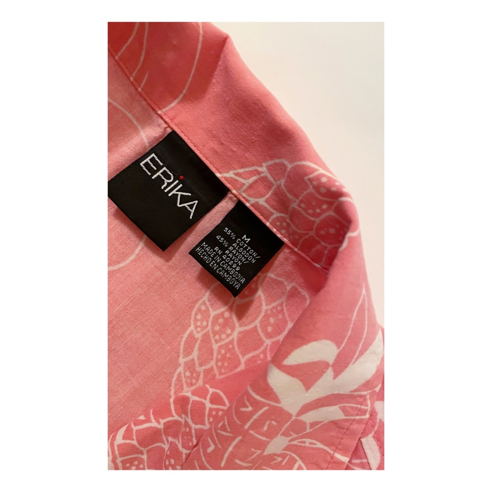 ERIKA - Short Sleeve Button Up Shirt - Picture 3 of 11